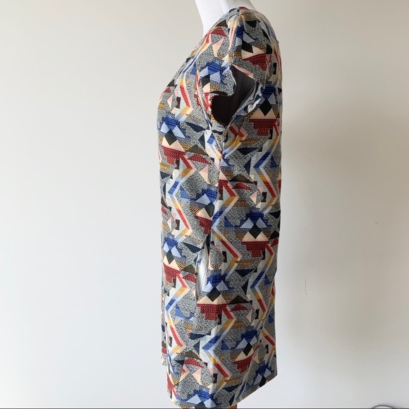 FRNCH Southwest Print Shift Dress pockets sz S NEW - Picture 6 of 16